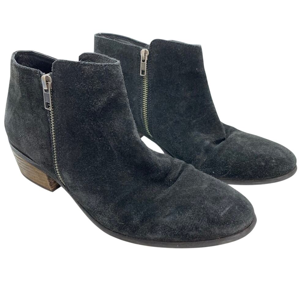 MIA EMERSON Genuine Leather Ankle Booties Black 10